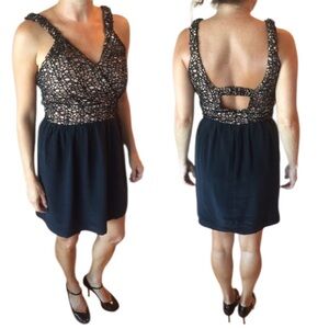 Anthropologie Greylin Silk Whimsigoth Dress